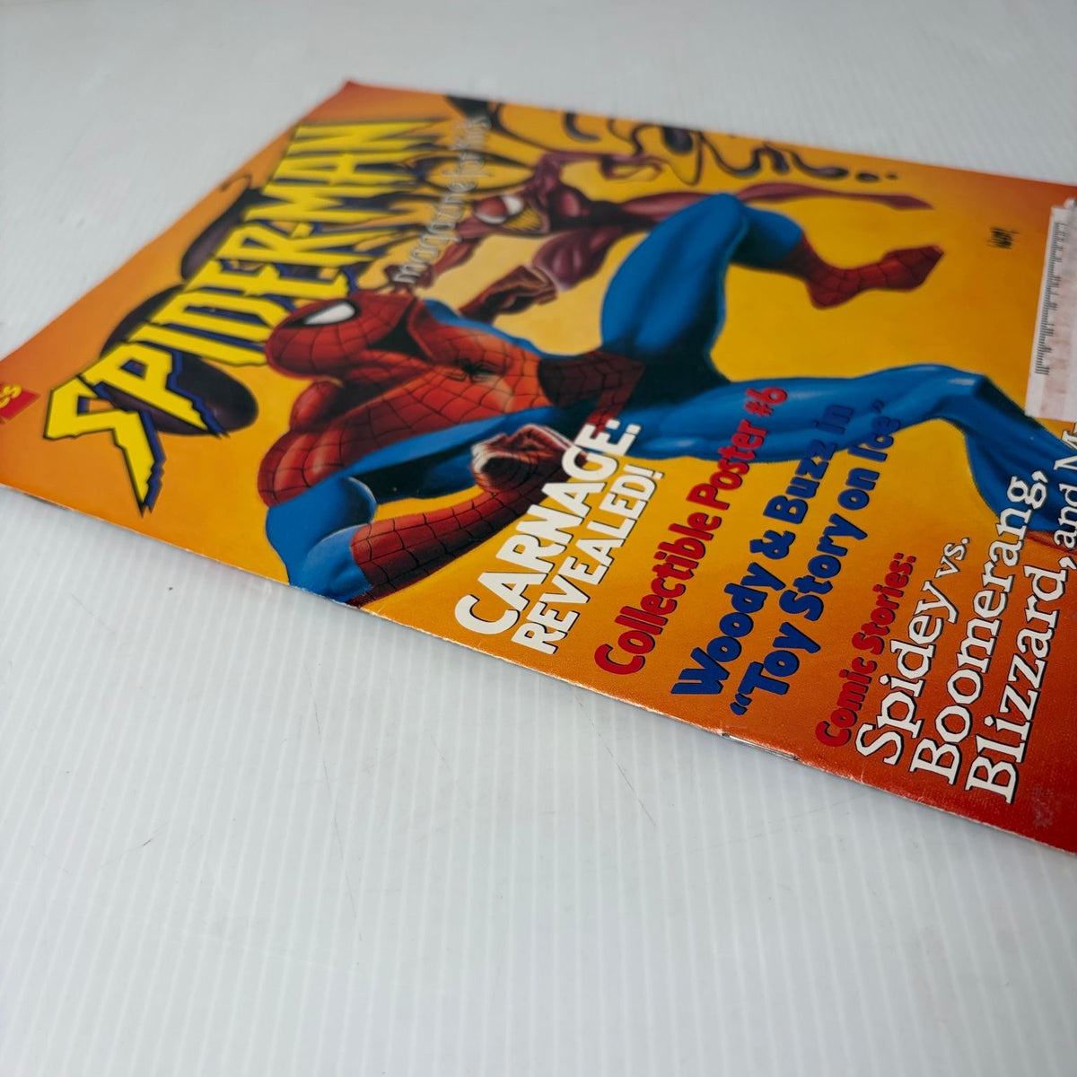 Spider-Man Magazine for Kids Winter 1997 Carnage Revealed Poster Marvel