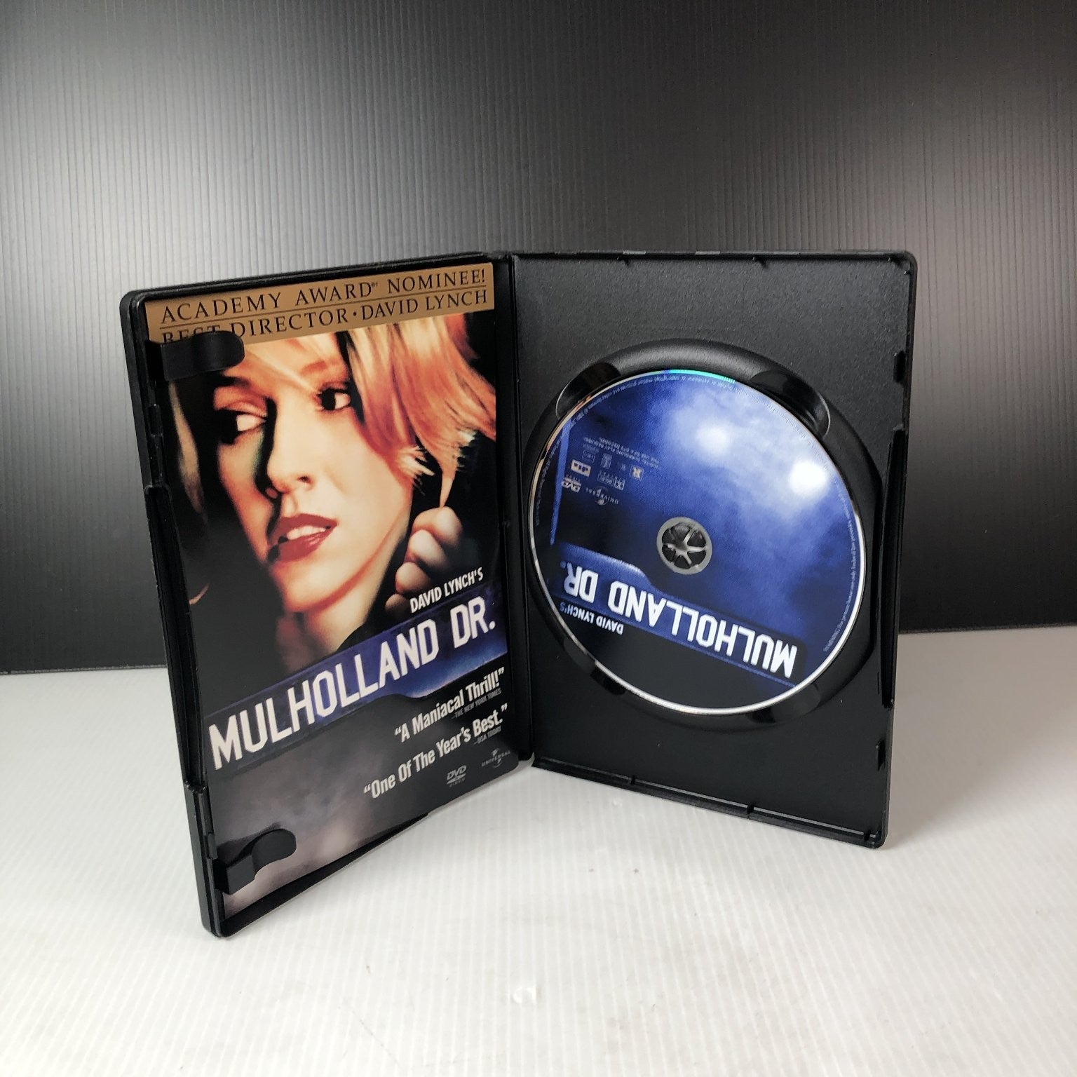 Mulholland Dr. DVD 2001 David Lynch Director Naomi Watts R Rated