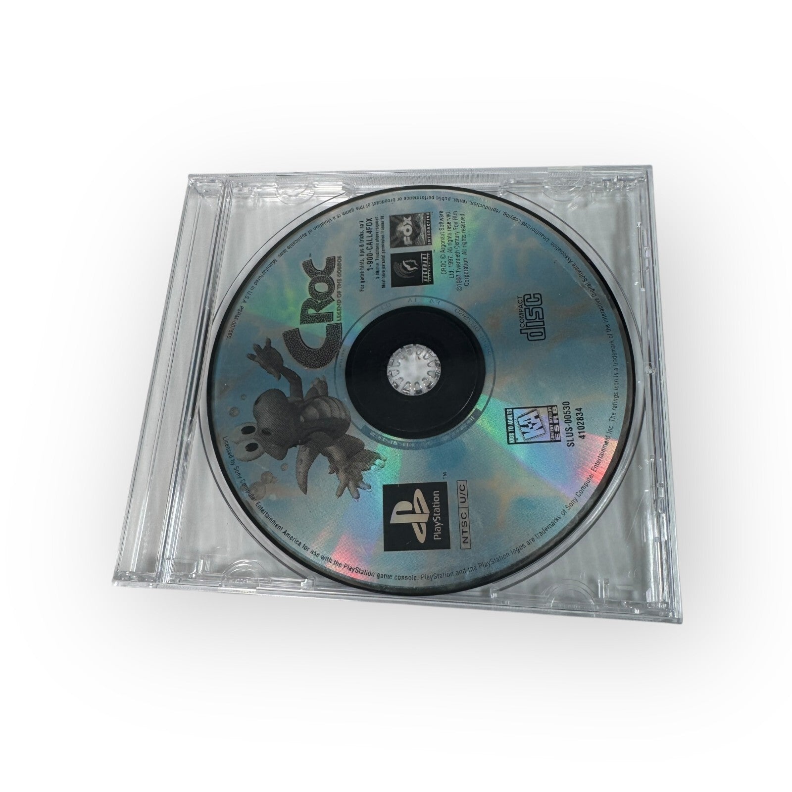 Croc Legend of the Gobbos PS1 Playstation 1 Platformer Game Disc Only