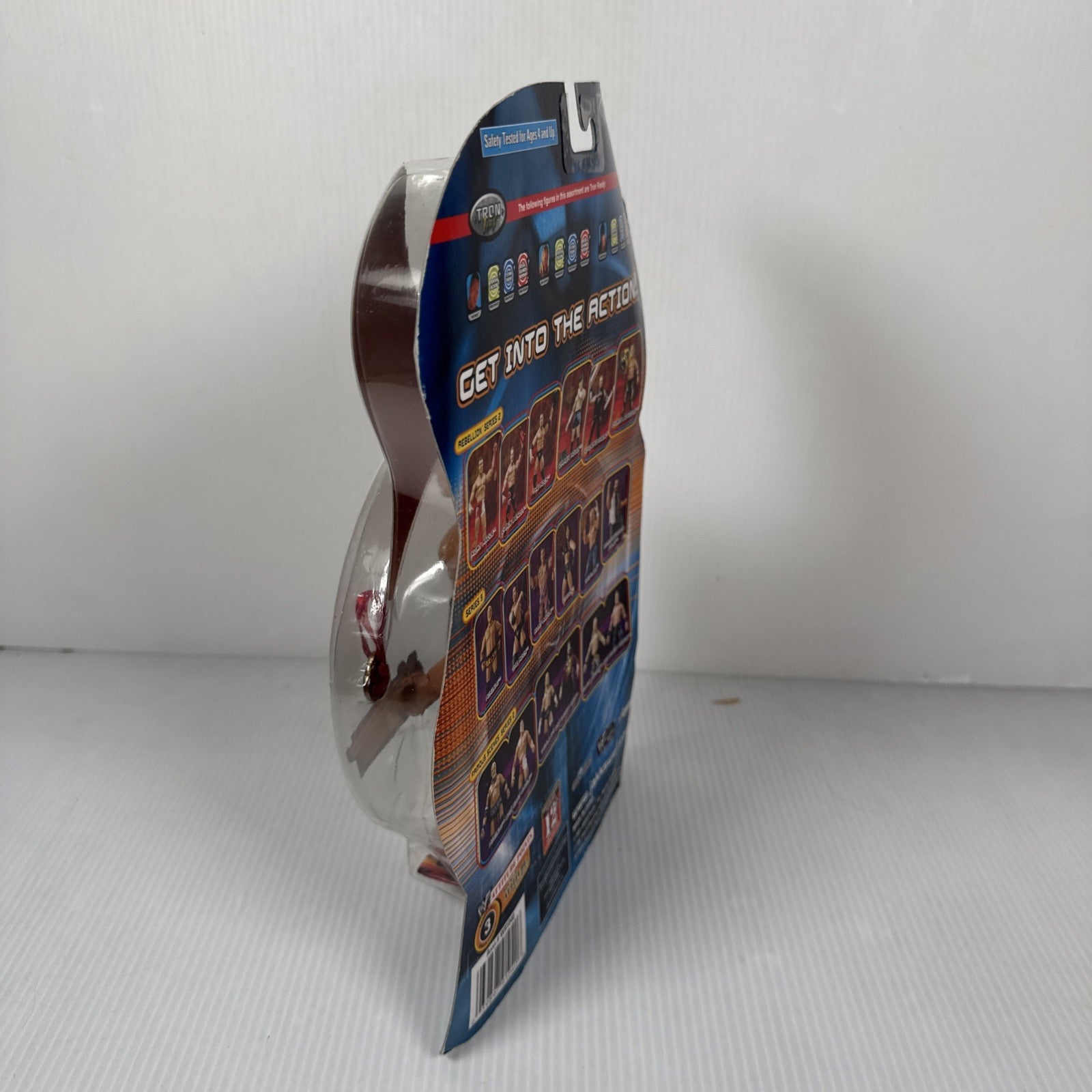 WWF Jakks Heat Rebellion Series 2 - Kurt Angle Wrestling Figure WWE Rare