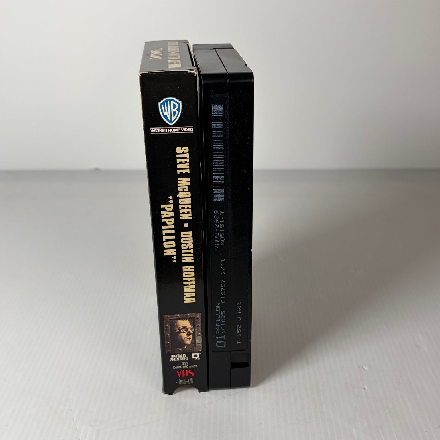 Papillon VHS 1973 Steve McQueen Dustin Hoffman Drama Warner Home Video