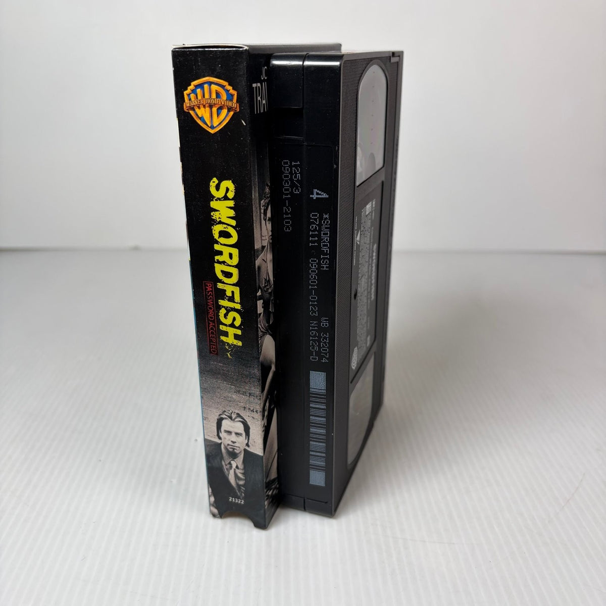 Swordfish VHS 2001 Action Thriller Bonus Footage Warner Home Video