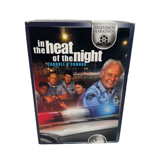 In The Heat Of The Night Television Marathon 8 DVD Rare Cop Drama Box Set OOP