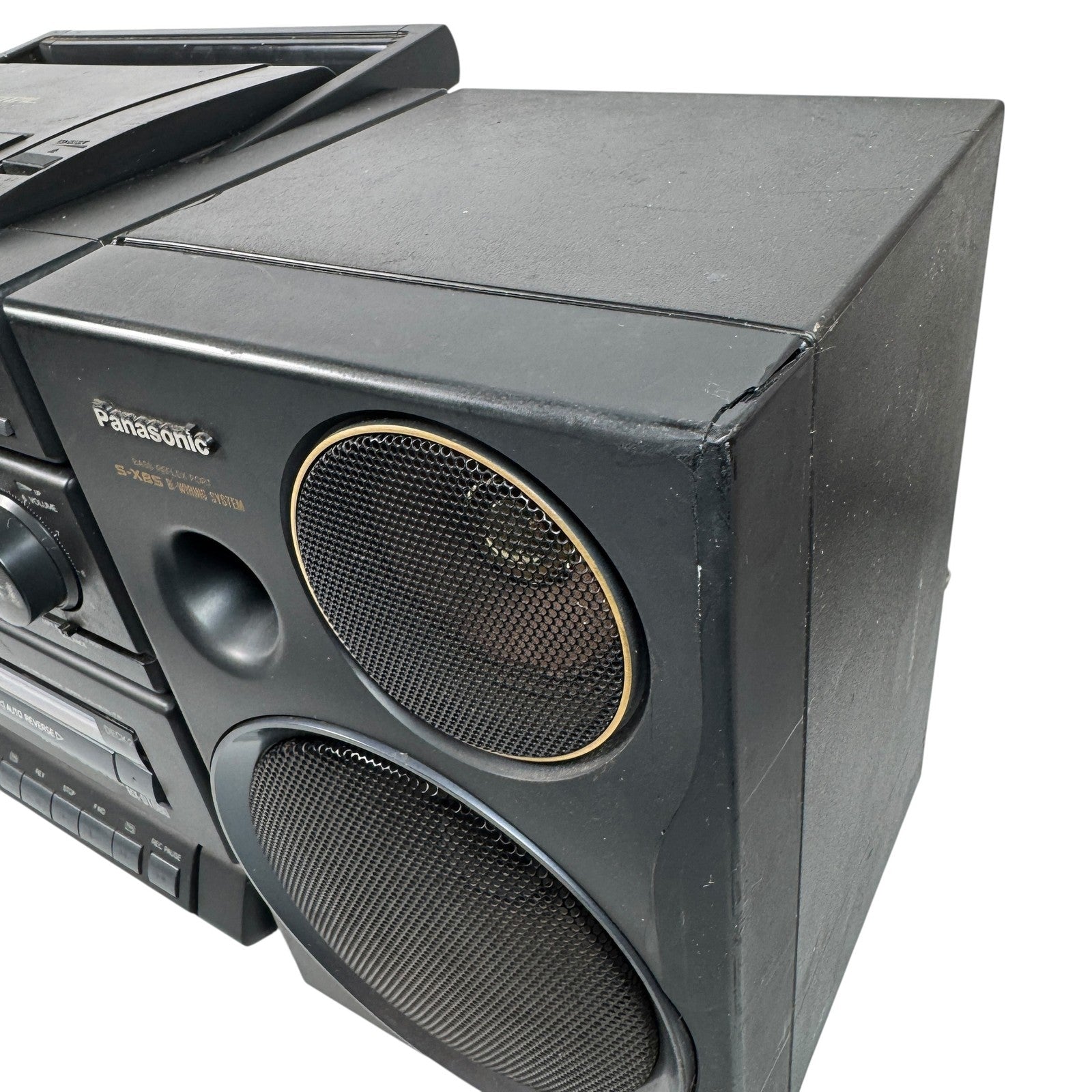 Vintage Panasonic RX-DT680 Stereo System S-XBS Bi-Wiring Dual Cassette CD (READ)