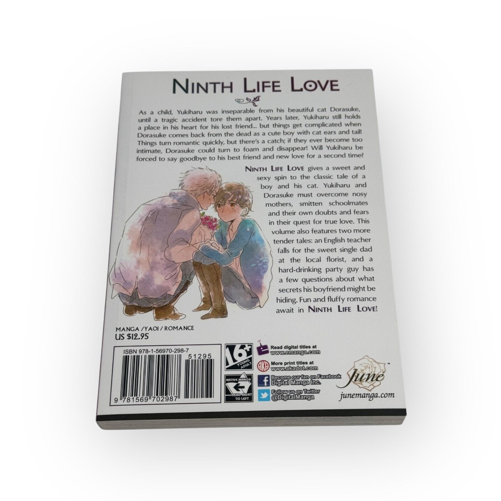 Ninth Life Love By Lakako Kojima English Yaoi BL June Manga