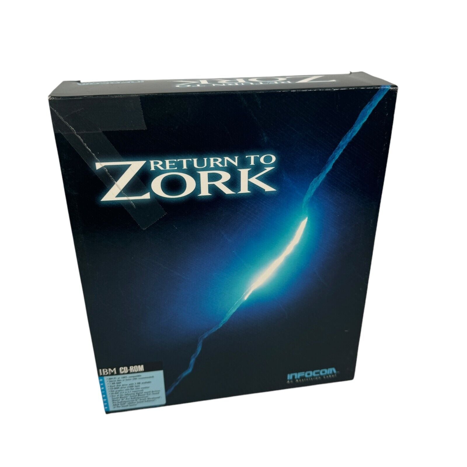 Return to Zork Infocom FMV 90s Big Box PC Game Complete CIB Sealed Jewel Case