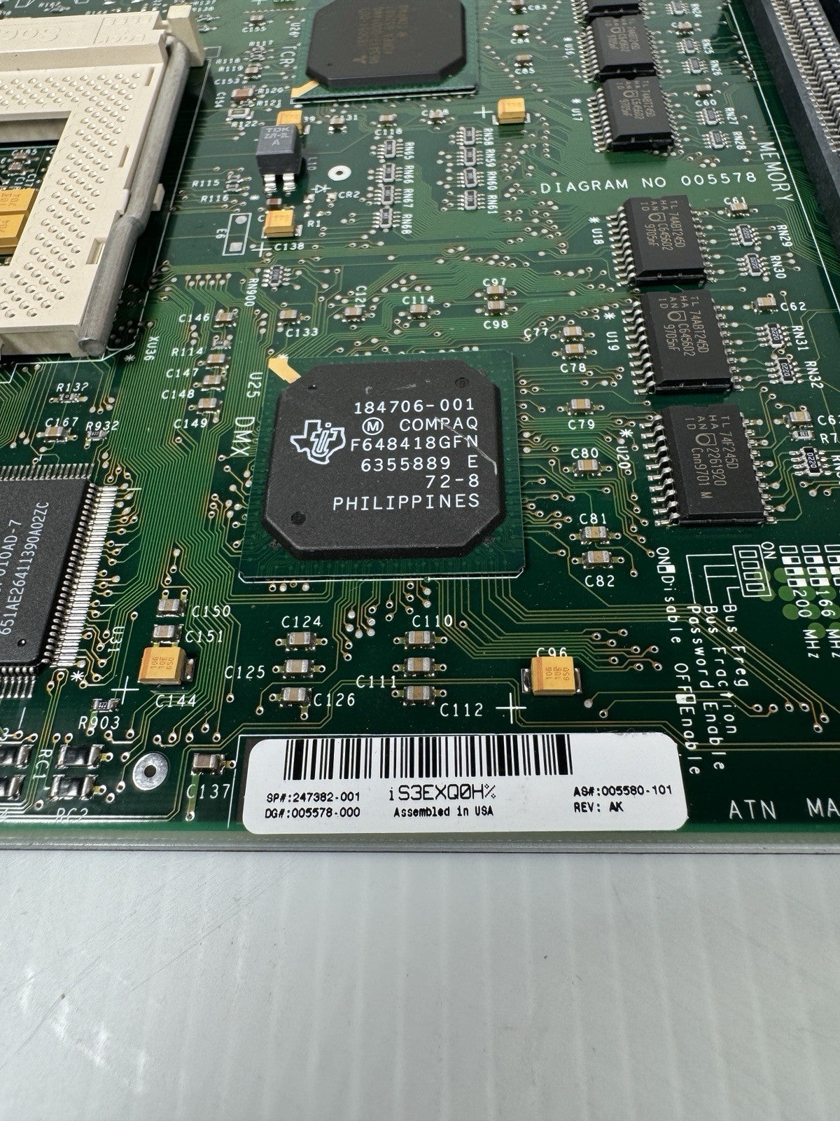 Vintage Compaq ProLiant 247382-001 Antares Socket 7 System Board NOS in Box