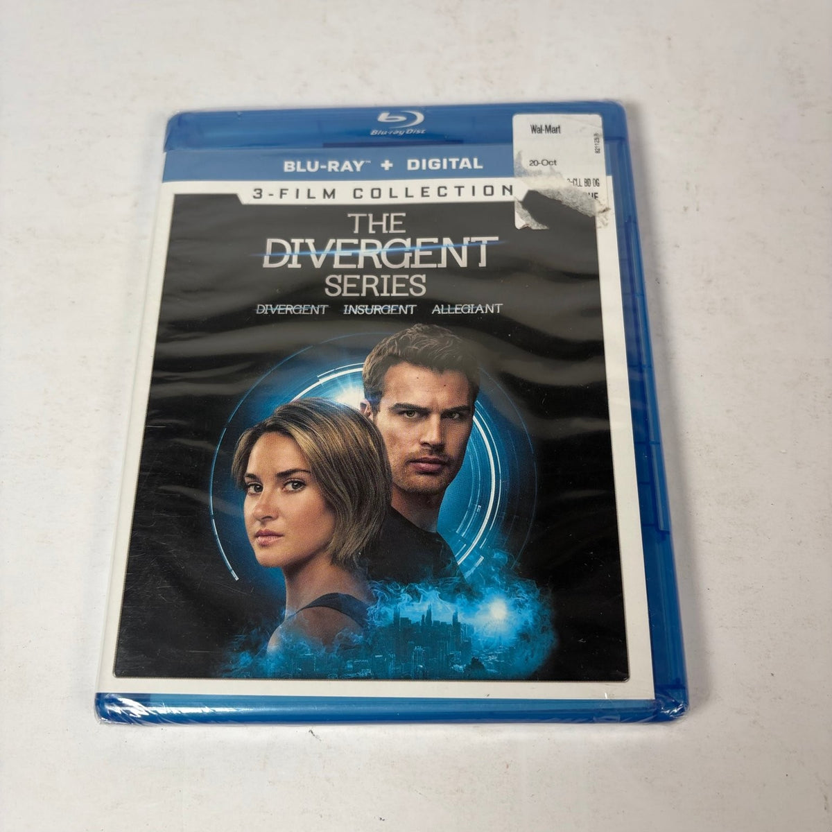 The Divergent Series 3-Film Collection Blu-ray + Digital (Divergent, Insurgent
