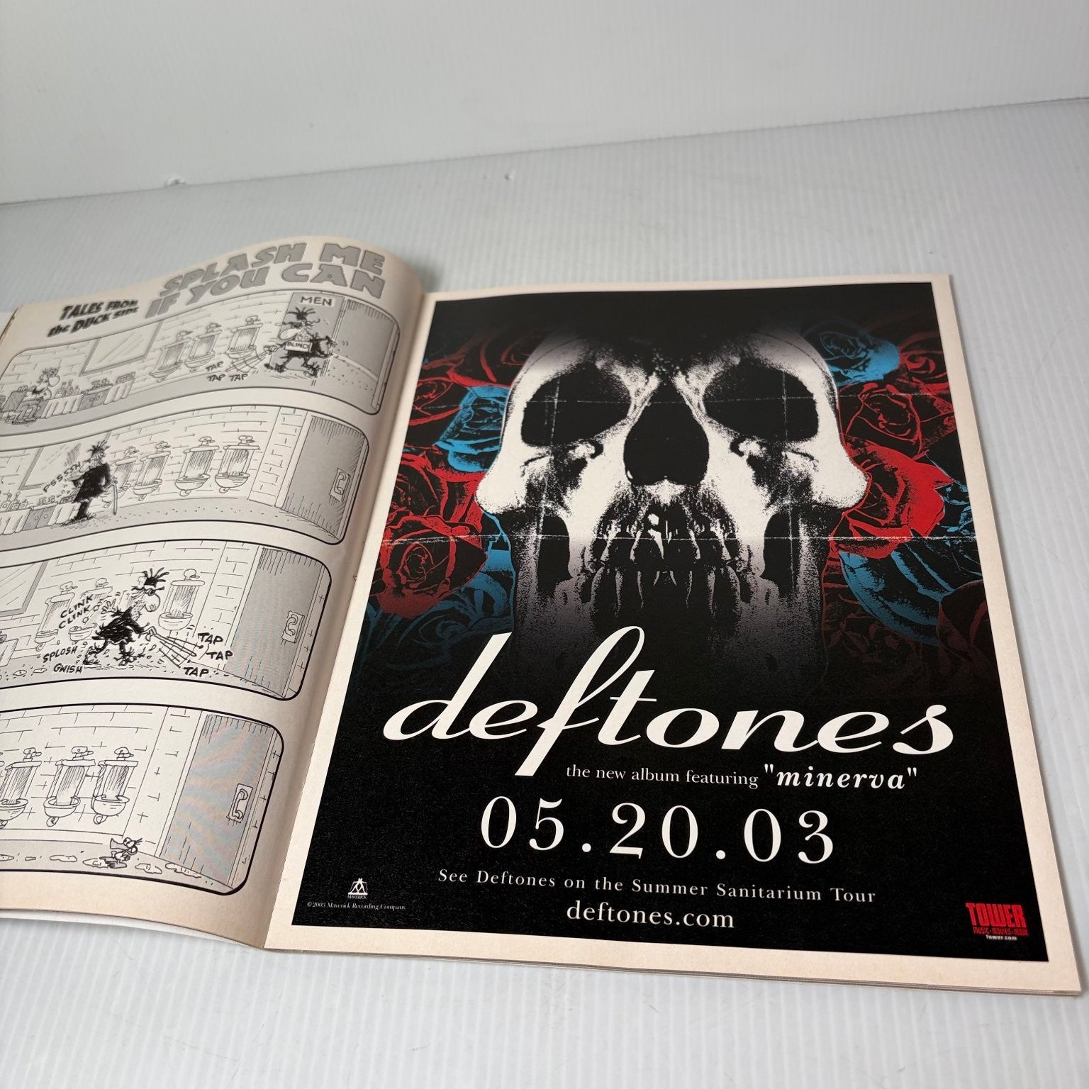MAD Magazine June 2003 X-Men 2 Cover Satire Humor Comics Deftones Ad