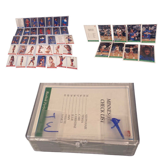 Lime Rock 1991 Basketball Cheerleaders Card Set 3 Teams 76ers Bullettes Reebok