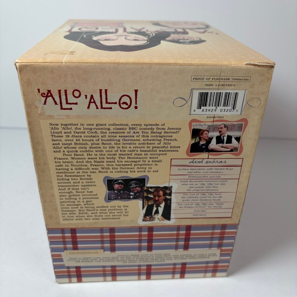 'Allo 'Allo! The Complete Collection DVD 19 Disc Set BBC Video All 9 Seasons