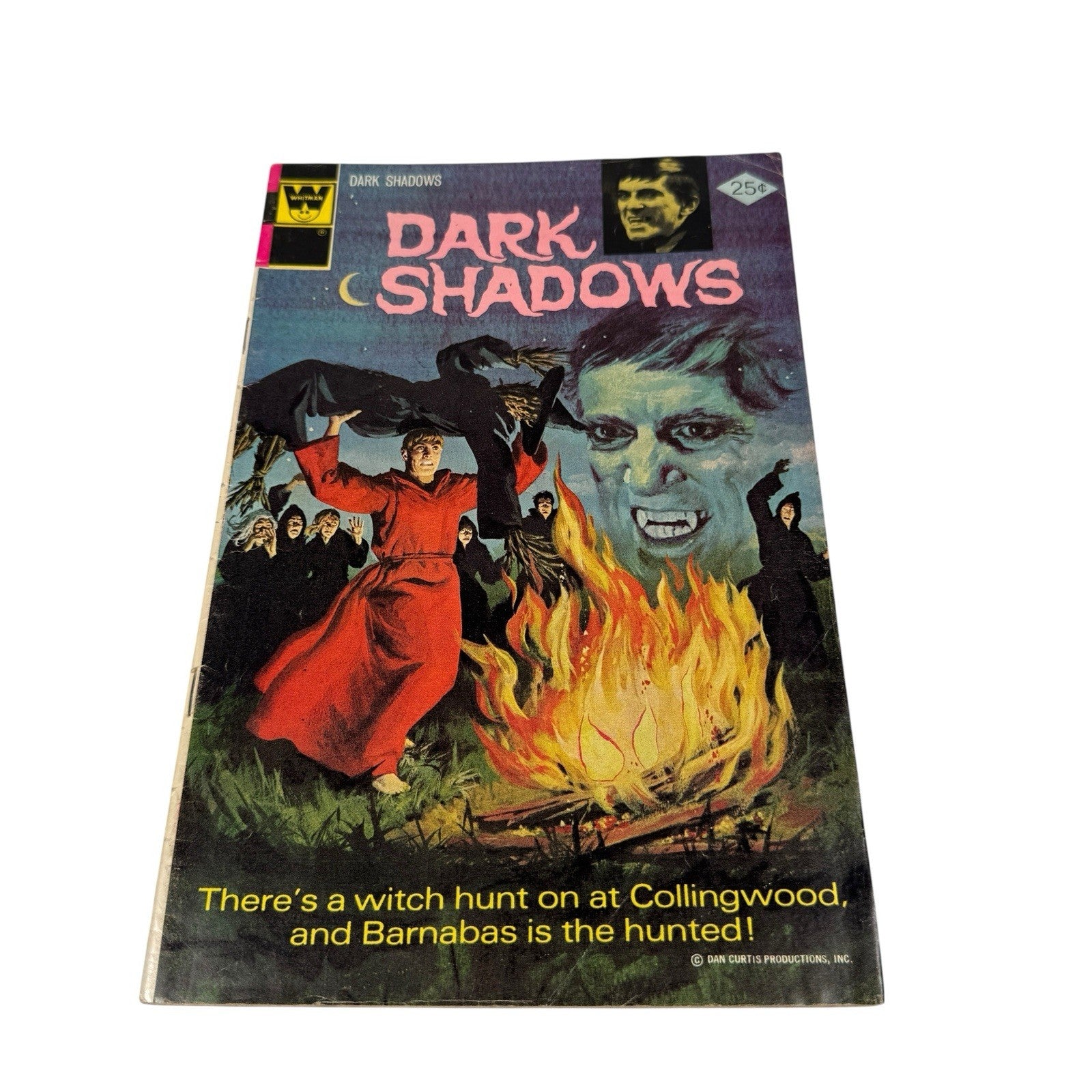 VTG 1974 Dark  Shadows #30 Gold Key Whitman Witch Hunt At Collingwood Barnabus