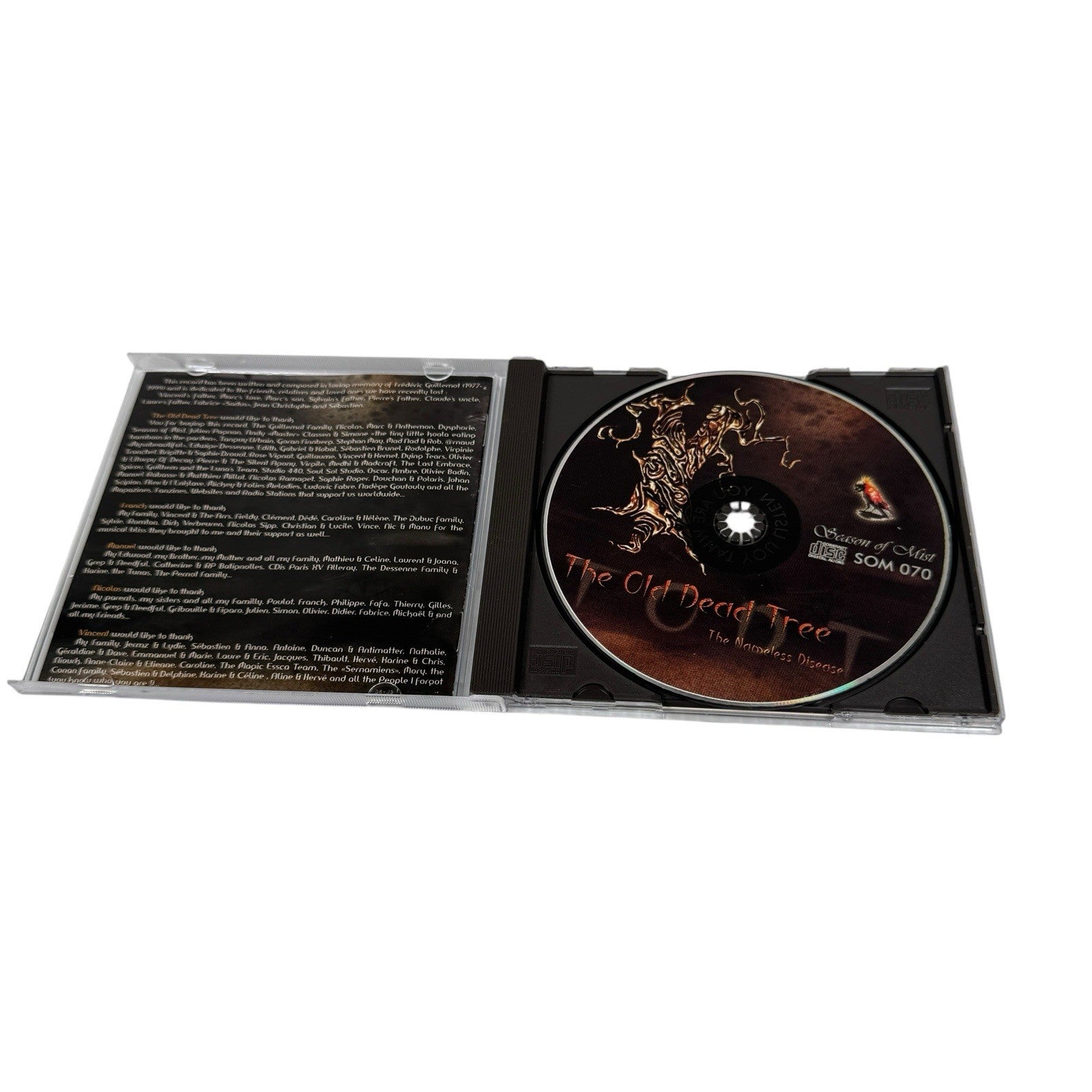 The Old Dead Tree - The Nameless Disease CD Metal Band Seasons Of Mist
