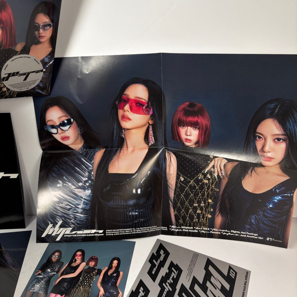 aespa Whiplash The 5th Mini Album CD Photobook SM Entertainment K-Pop