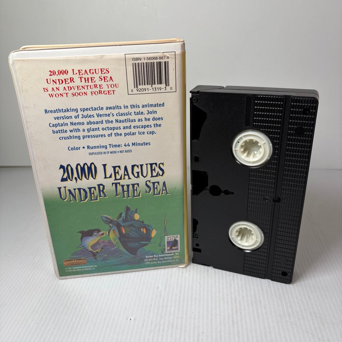 20,000 Leagues Under The Sea VHS 1999 Animated Adventure Anchor Bay