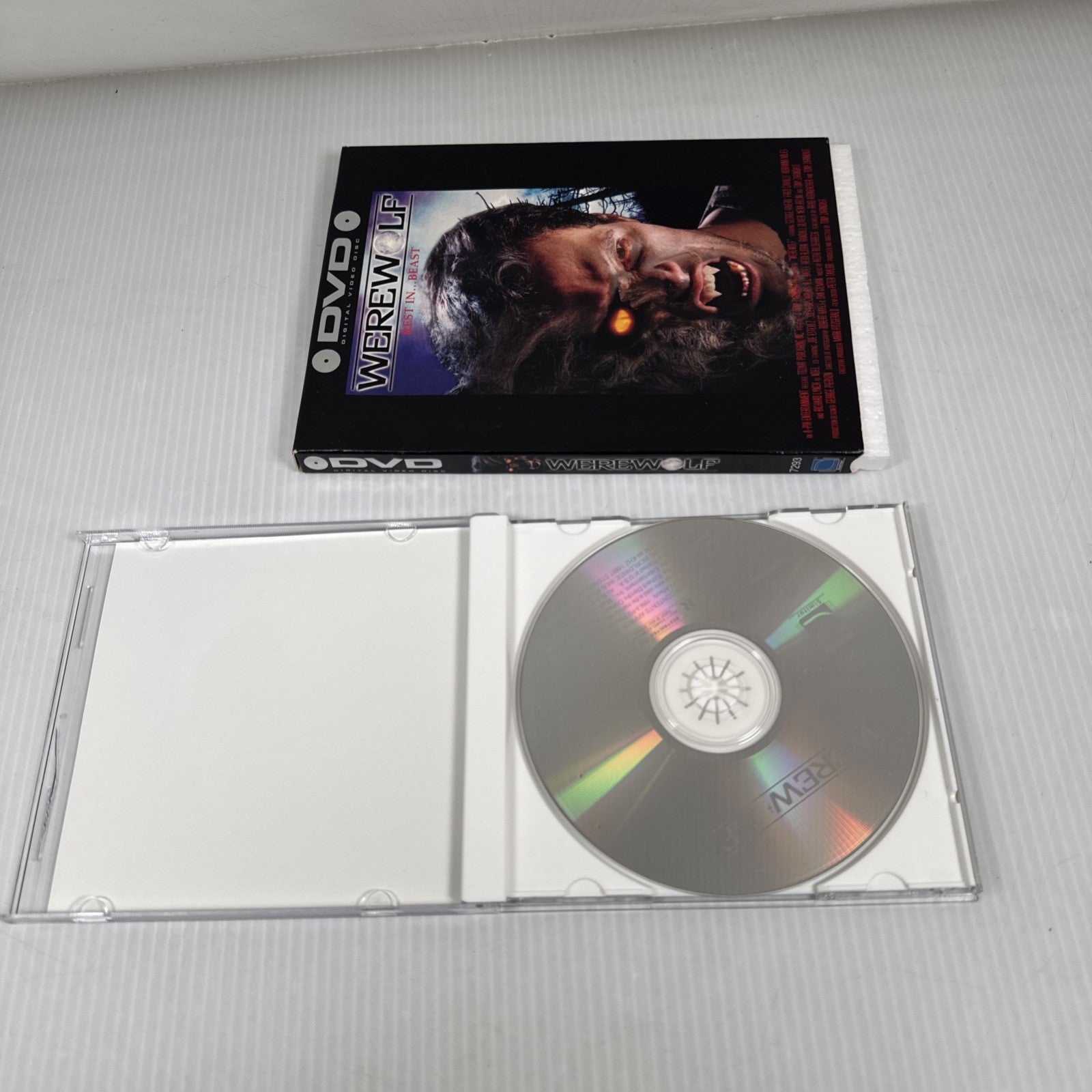 Werewolf Rest In Beast Rare Horror DVD Long Box w/ Jewel Case Tony Zarindast