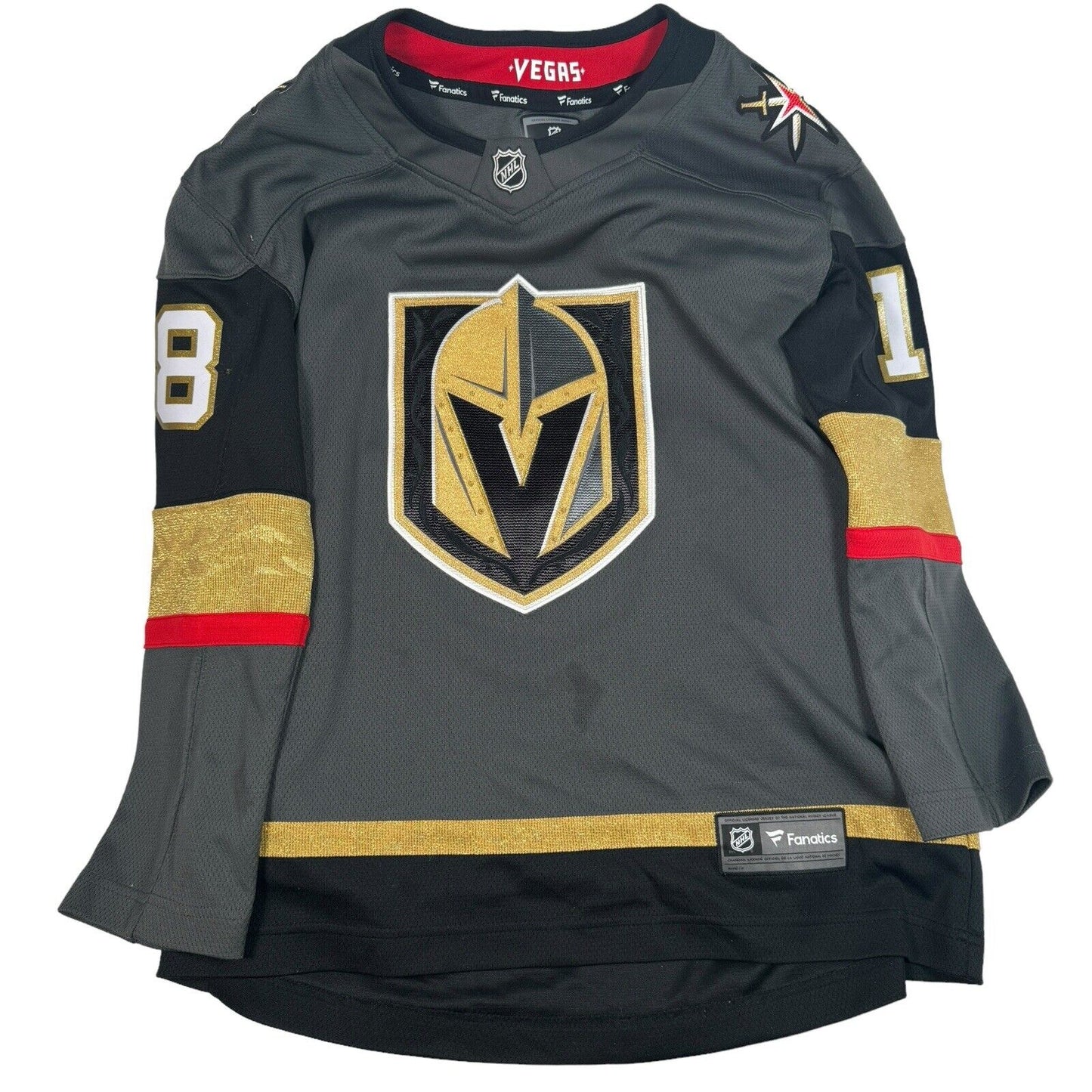 Las Vegas Golden Knights Neal #18 Size Youth L/XL Fanatics Jersey