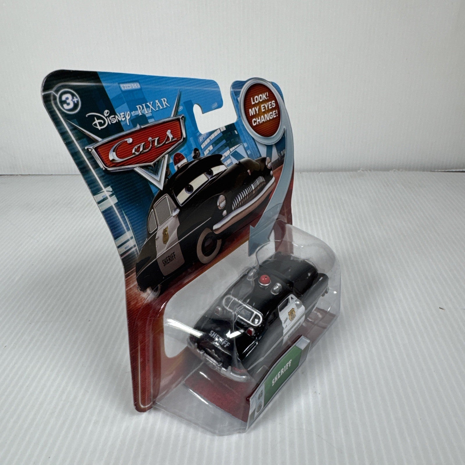 SHERIFF #46 Disney Pixar World Of Cars LOOK Diecast Mattel NIB