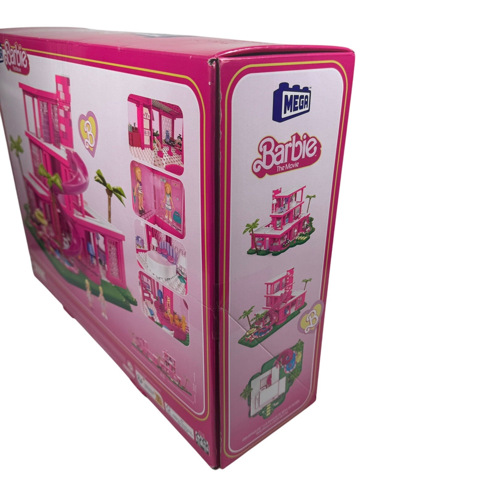MEGA Brands Barbie The Movie Building Toys Set DreamHouse 1795 Pieces 4 Figures