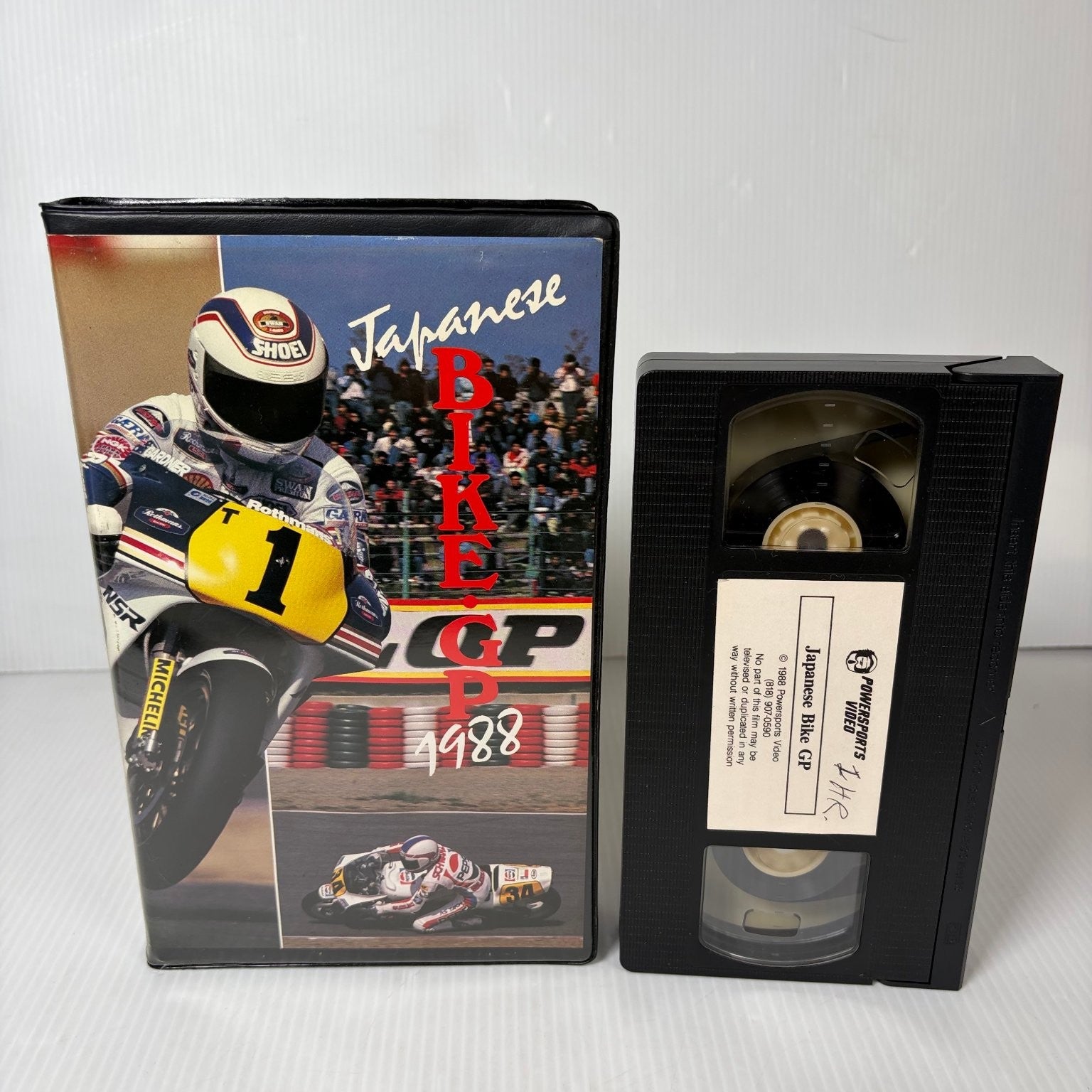 Japanese Bike GP 1988 VHS Motorcycle Racing Grand Prix Powersports Video