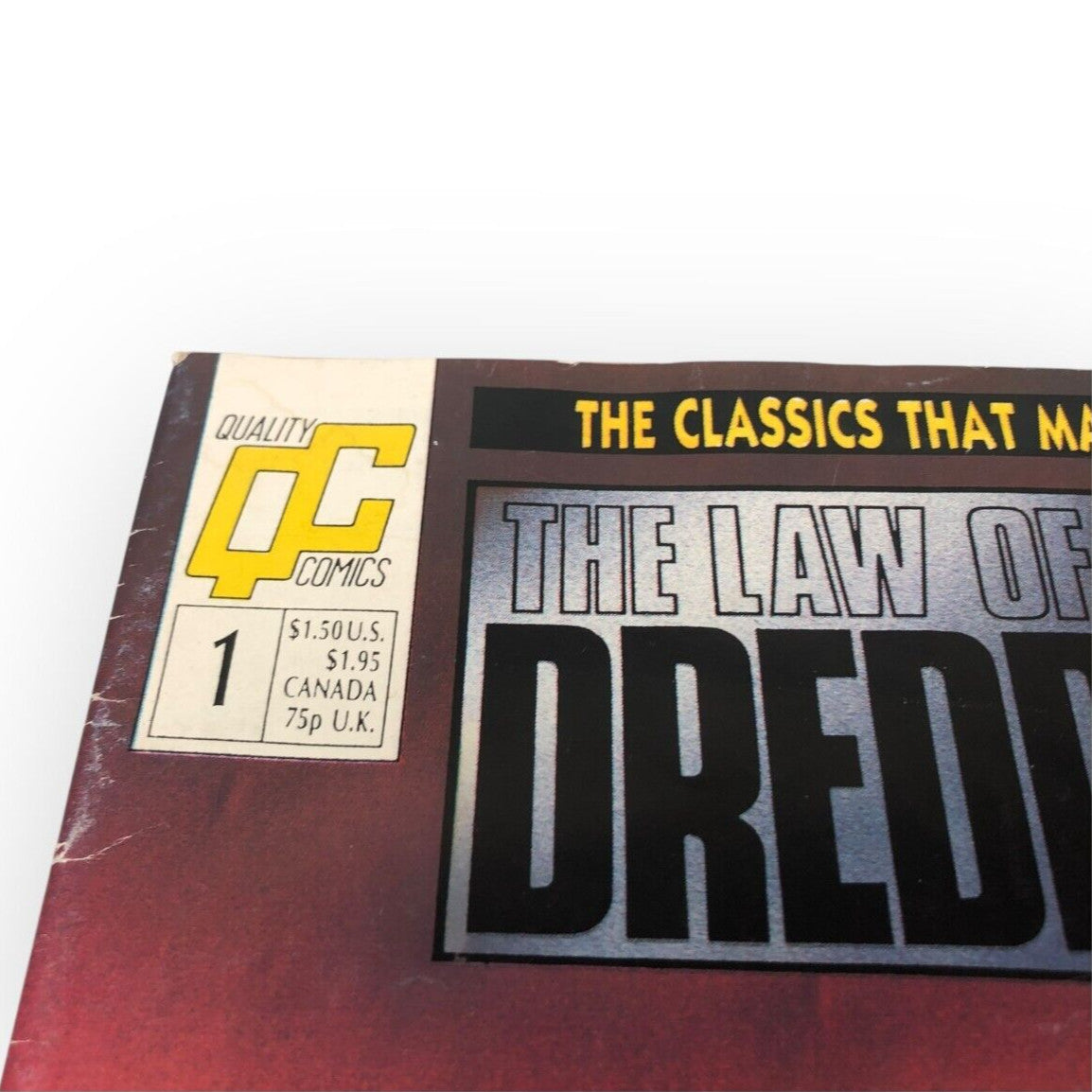 The Law of Dredd Judge Dredd Quality Comics #1