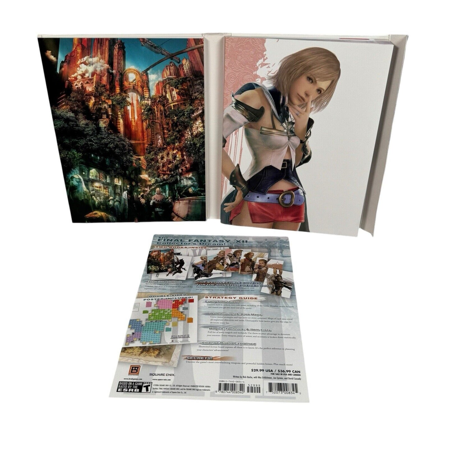 Final Fantasy XII Collector Edition and Limited Edition Guide/Art Book w/ Poster