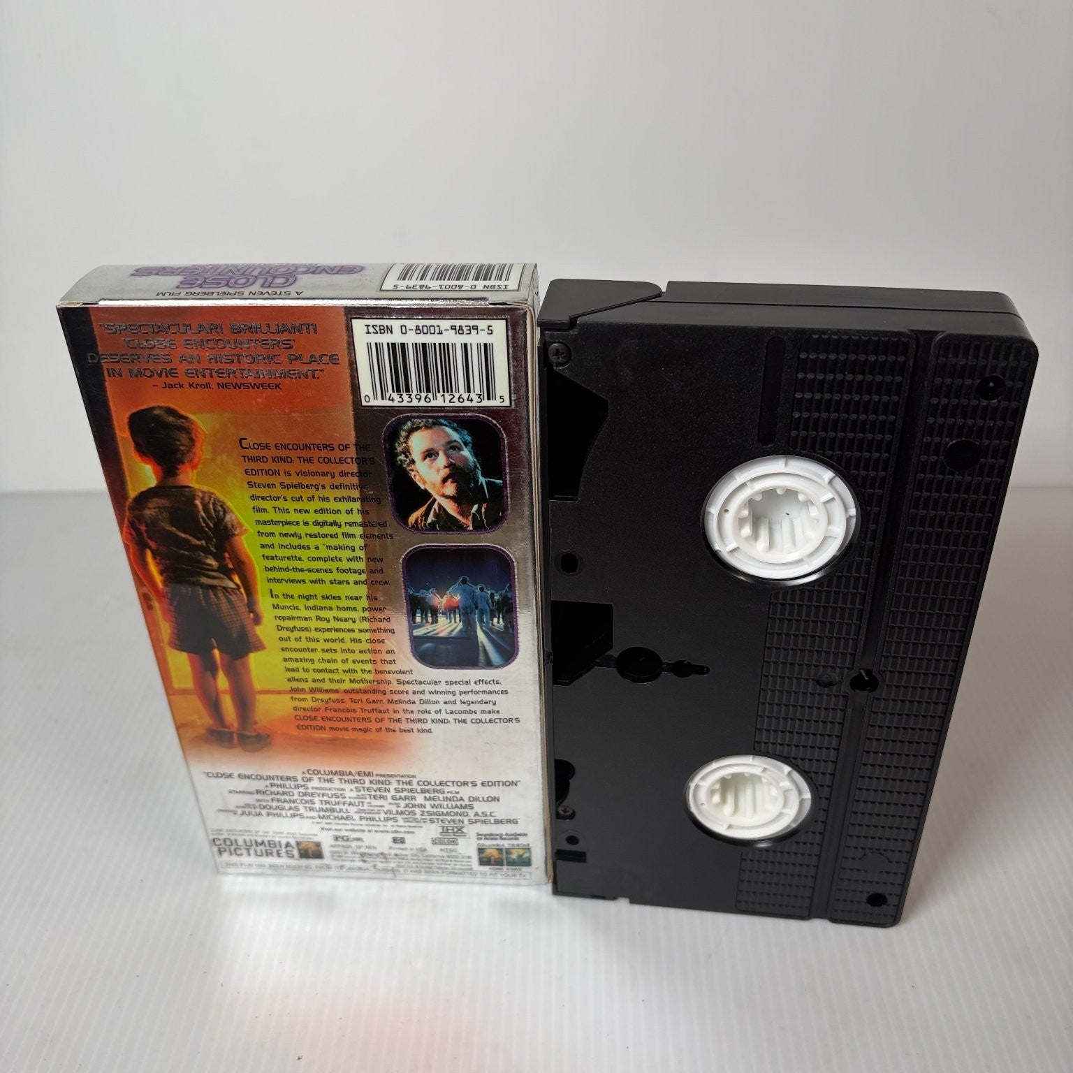 Close Encounters of the Third Kind VHS 1977 Sci-Fi Collector's Edition Columbia