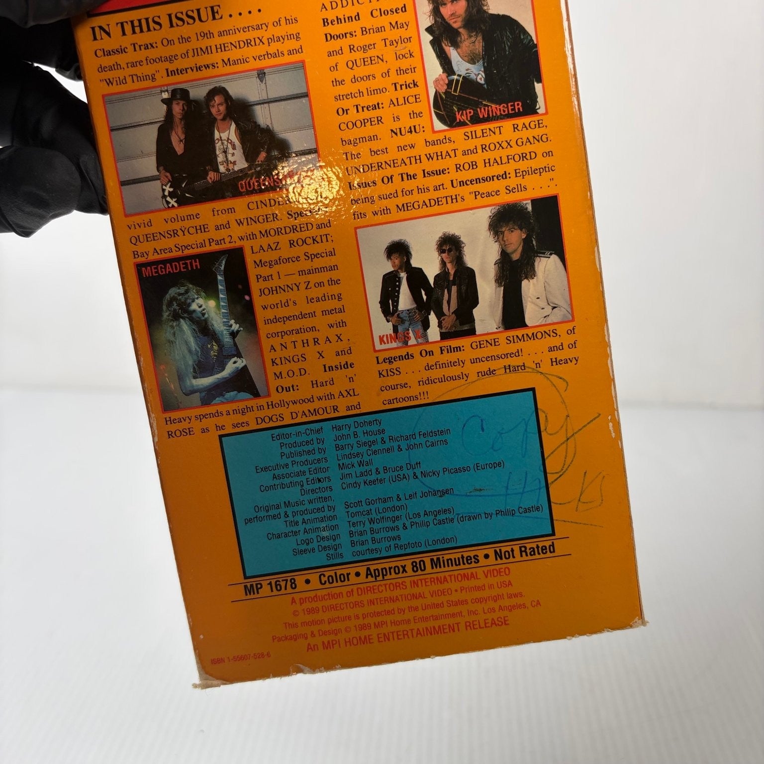Hard N Heavy Vol 3 VHS 1989 Heavy Metal Music Video MPI Home Video