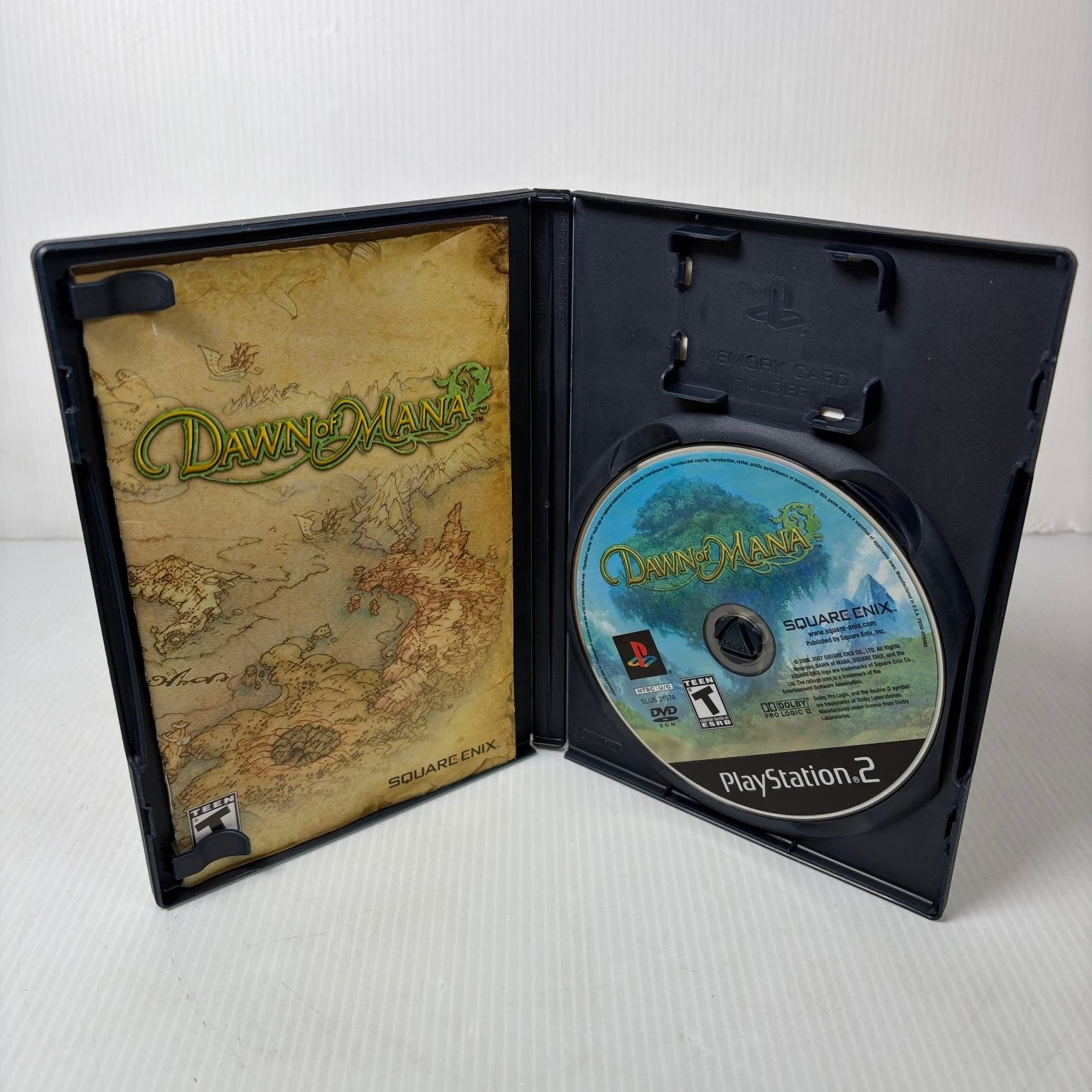 Dawn of Mana PlayStation 2 Video Game Square Enix RPG Adventure Complete CIB