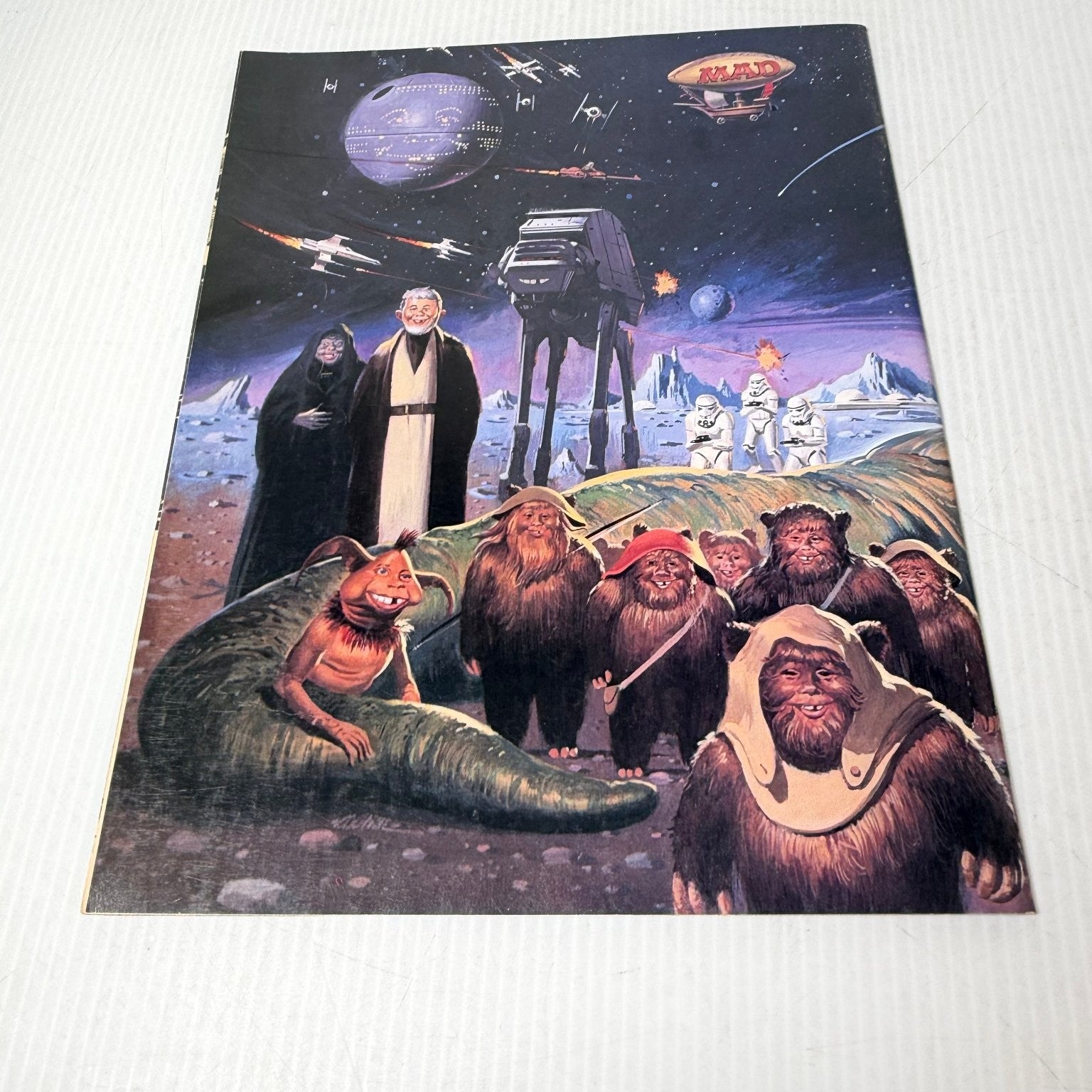 MAD Star Wars Spectacular Magazine 1990 Missing Scenes Parody Humor