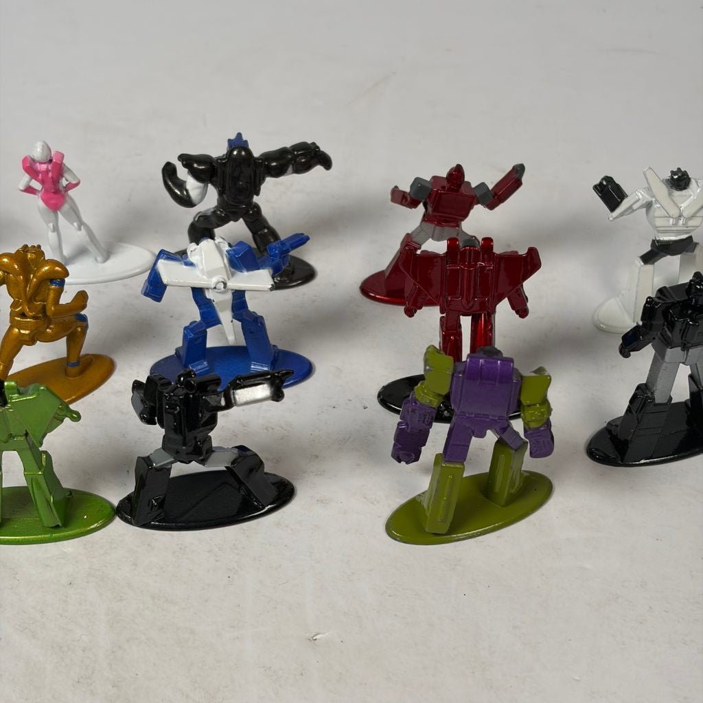 Transformers Nano Metalfigs Diecast Mini Figure Lot of 12 Jada Toys G1 Autobot