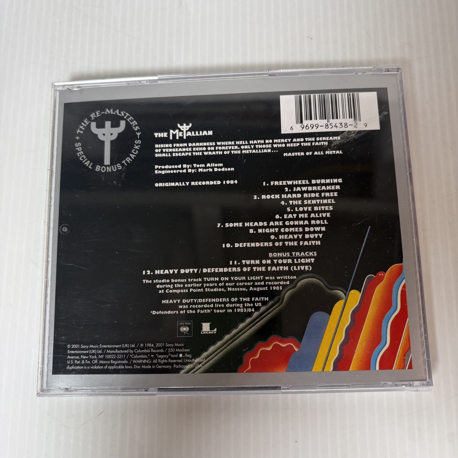 Judas Priest - Defenders of the Faith (The Remasters) CD 2001 Heavy Metal NM