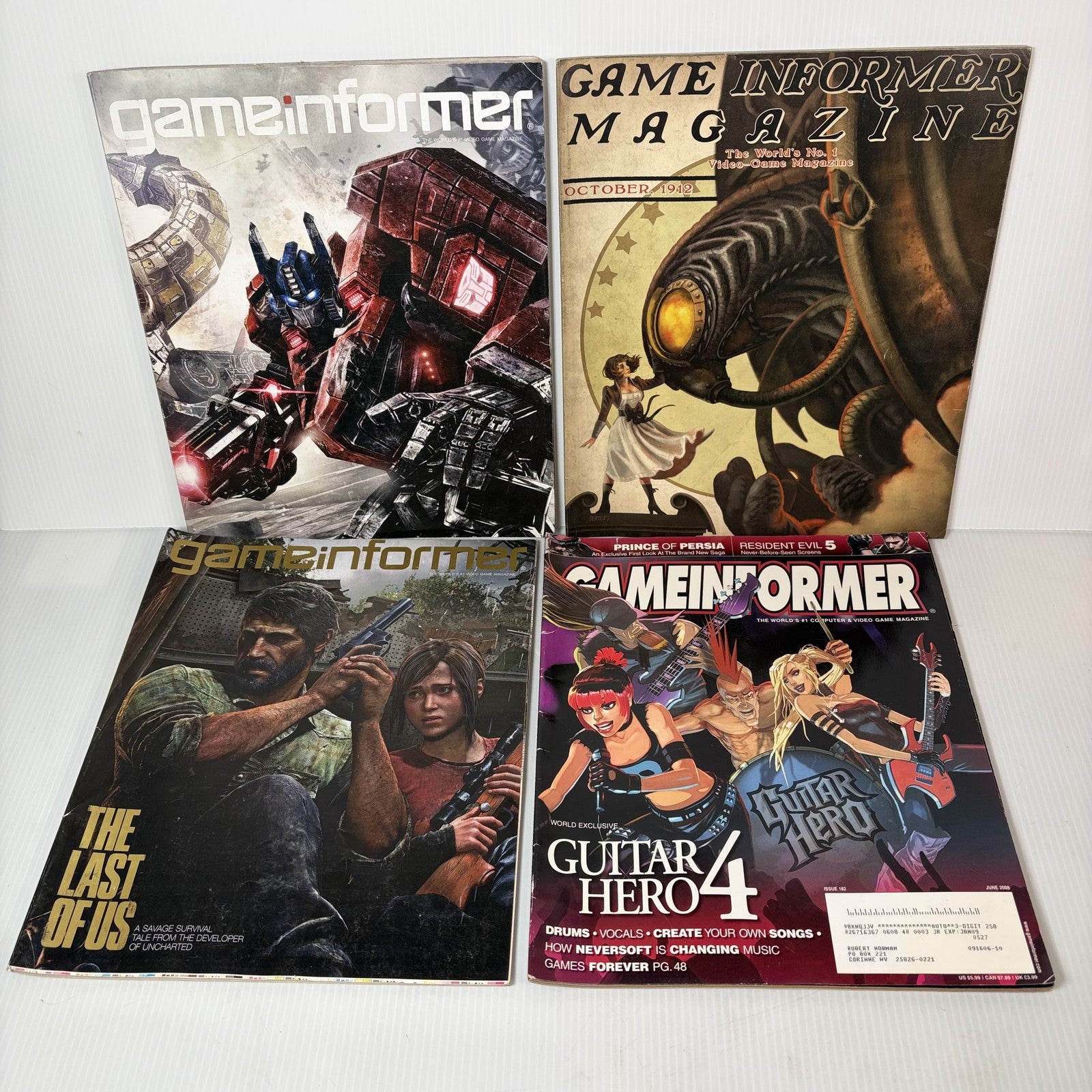 Lot of 20+ Game Informer & Walmart GameCenter Video Game Magazines Halo Last Of