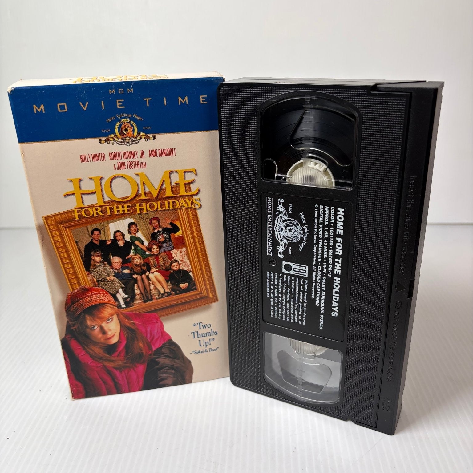 Home for the Holidays VHS 1995 Comedy Drama Jodie Foster MGM/UA