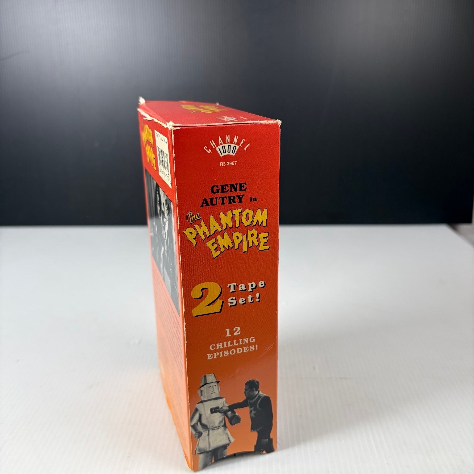The Phantom Empire VHS 1988 Sci-Fi Serial 2 Tape Set Channel 1000 Gene Autry