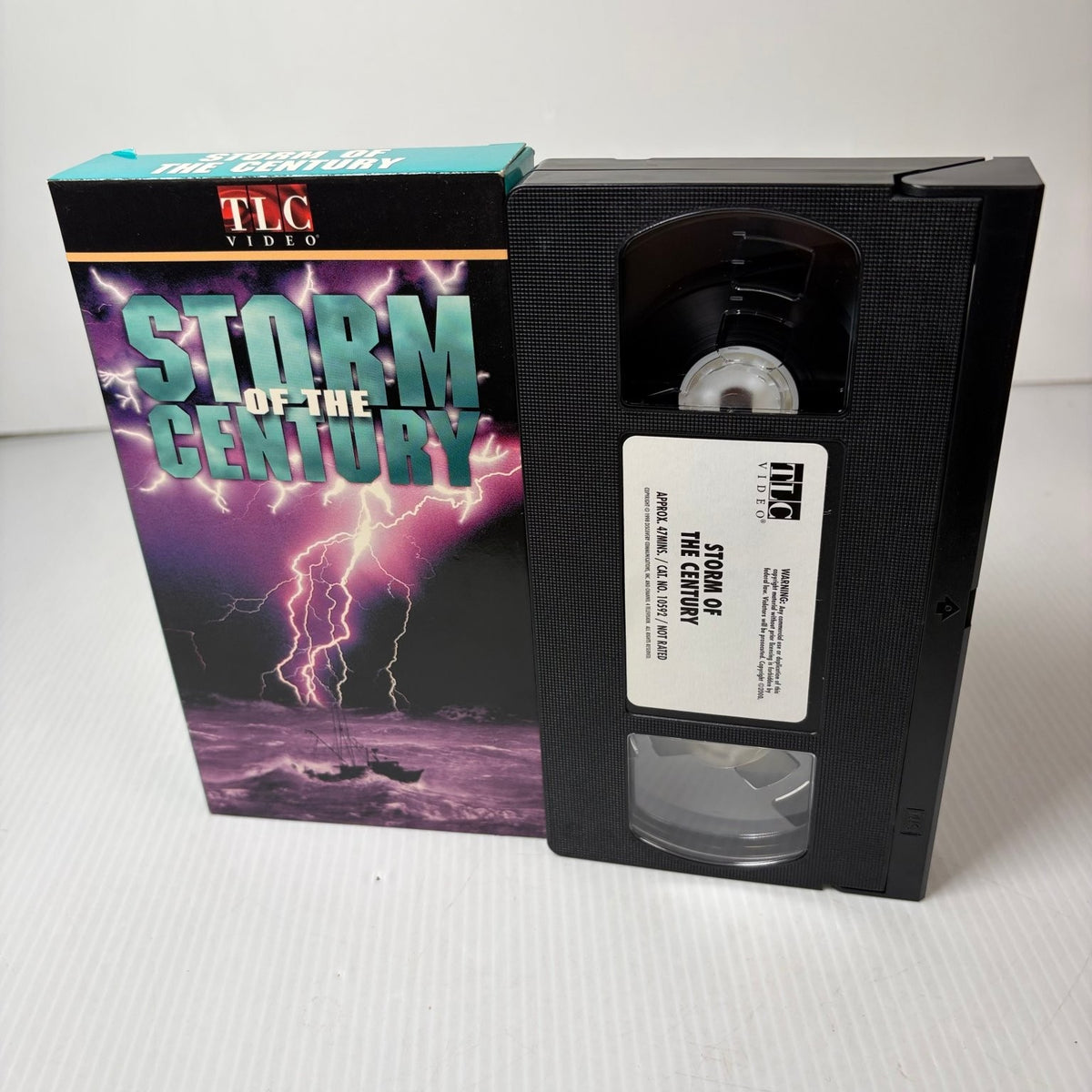 Storm of the Century VHS 2002 Documentary Disaster TLC Artisan FHE