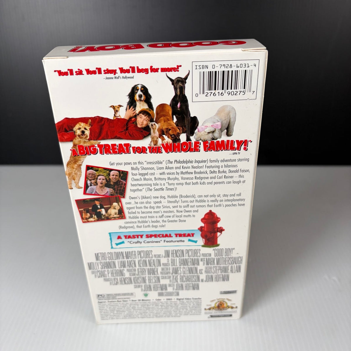 Good Boy! VHS 1993 Family Comedy Original Release MGM Home Entertainment