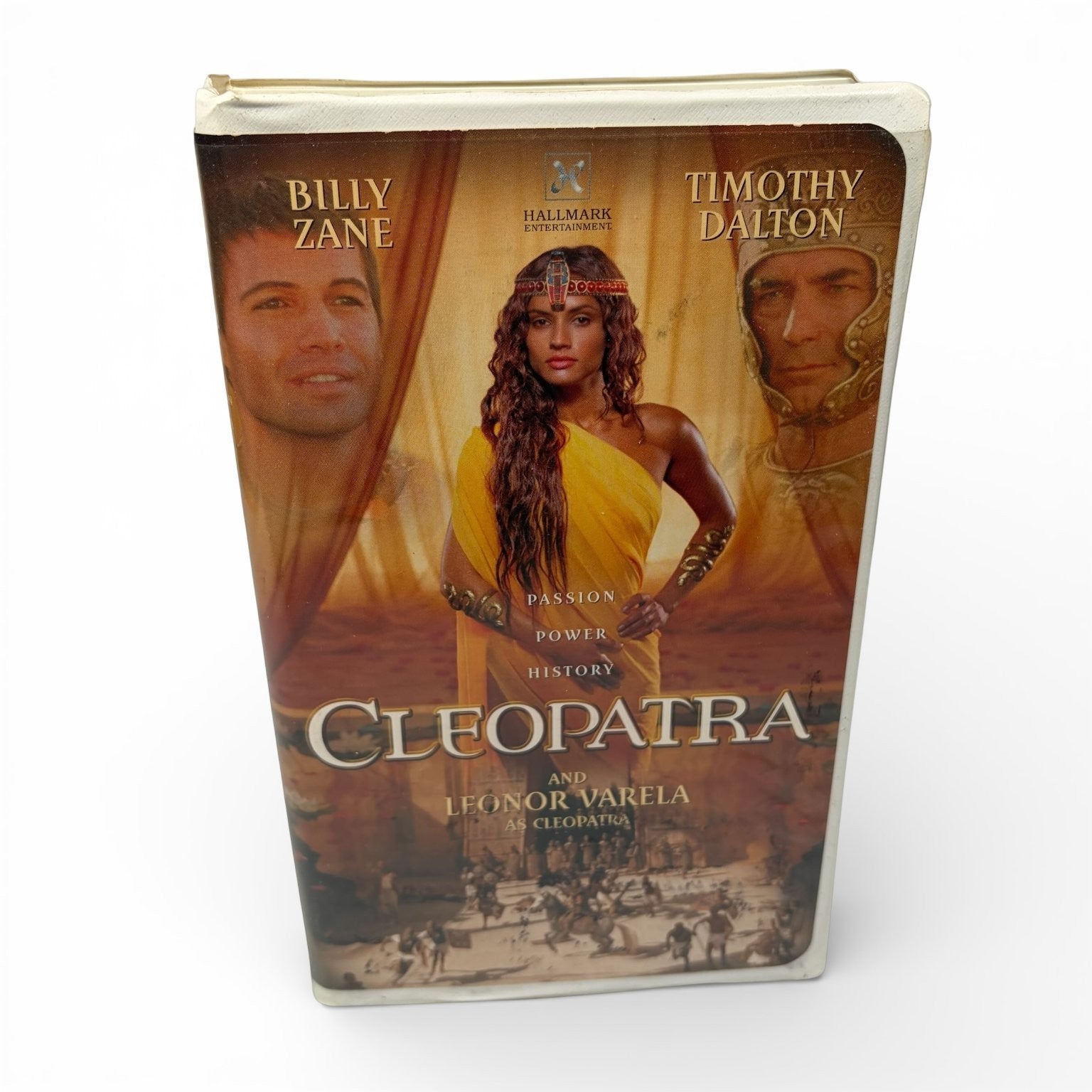 Cleopatra VHS 1999 Historical Drama Billy Zane Timothy Dalton Hallmark Artisan