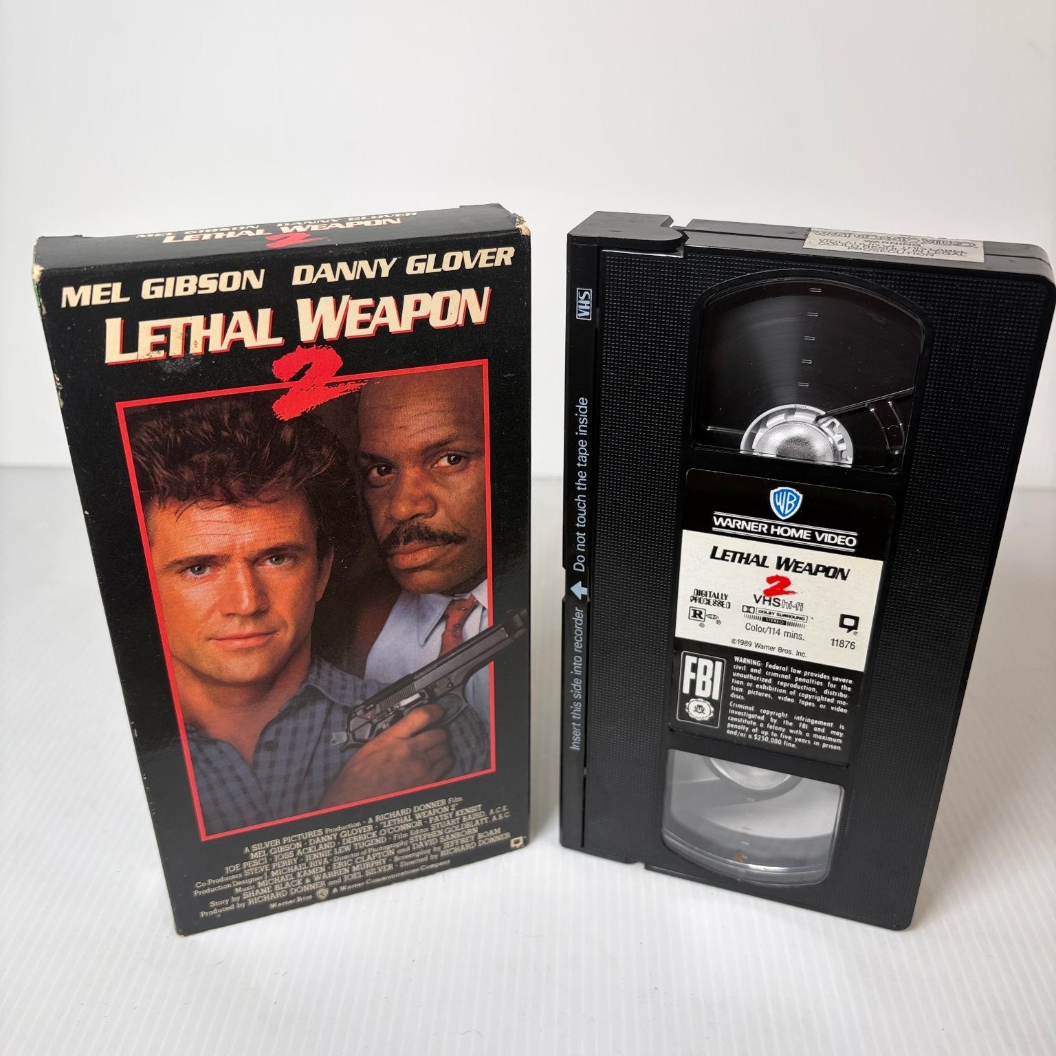 Lethal Weapon 2 VHS 1989 Action Comedy Thriller Warner Home Video