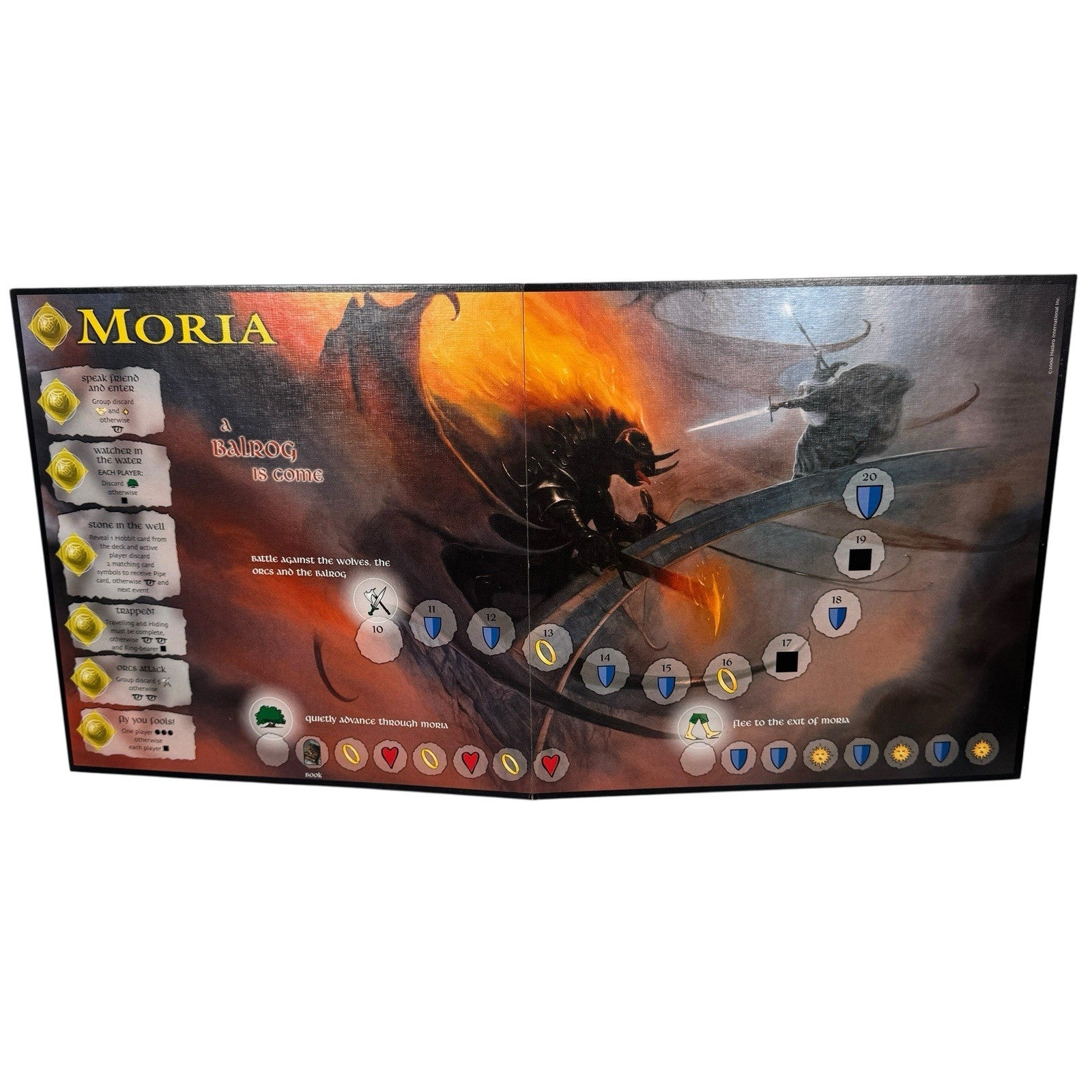 Lord of The Rings Adventure Board Game Year 2000 Hasbro LOTR