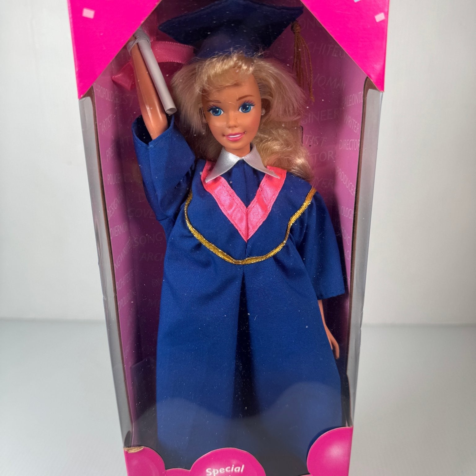 Mattel Graduation Barbie Doll Class of '96 Special Edition 11.5 Inch NRFB