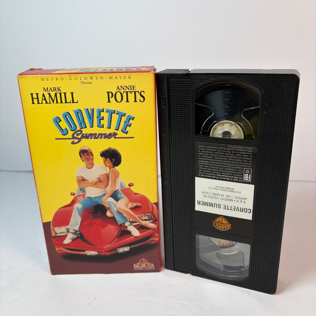 Corvette Summer VHS 1978 Comedy Mark Hamill Annie Potts MGM/UA