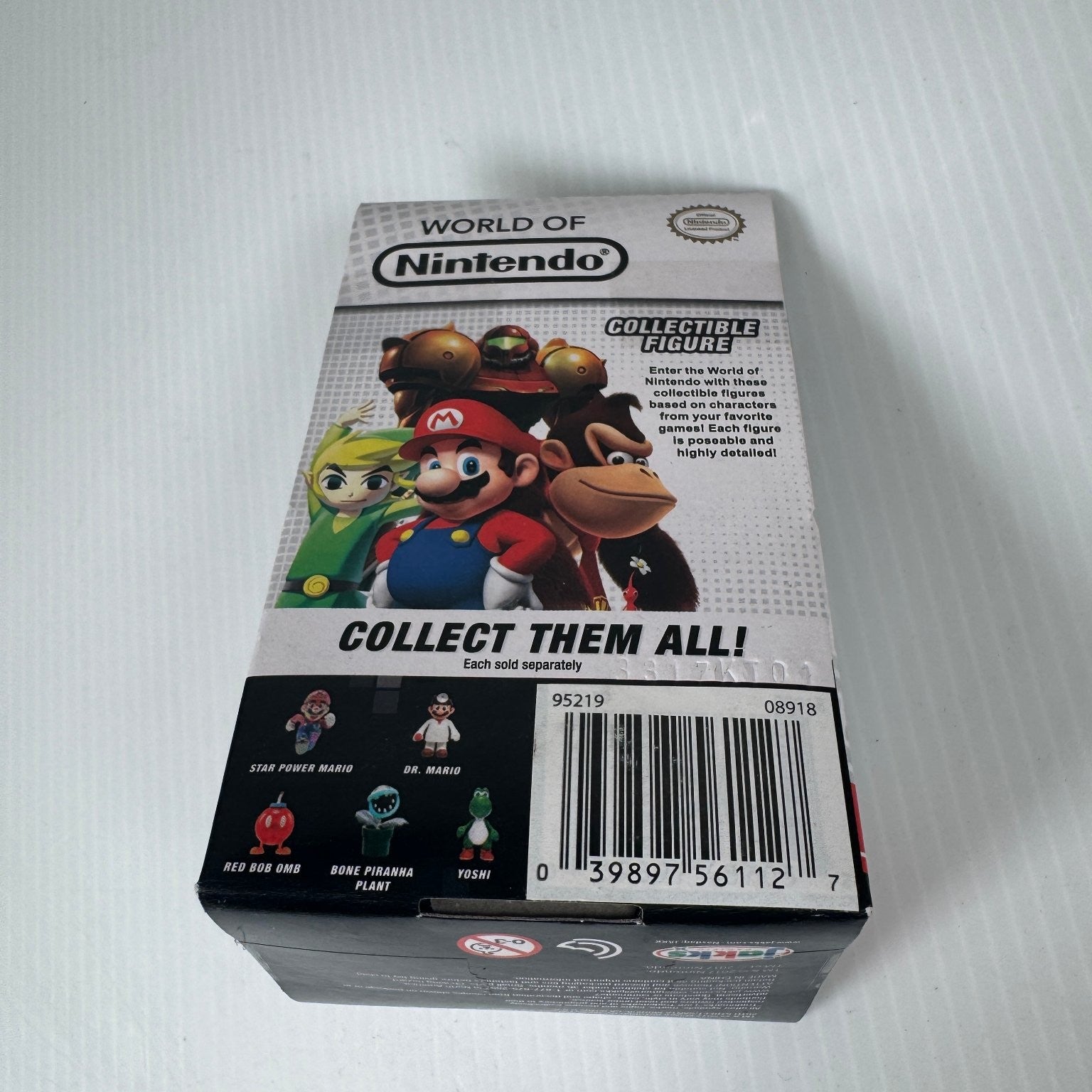 World of Nintendo Star Power Mario 2.5" Collectible Figure Jakks Super Mario