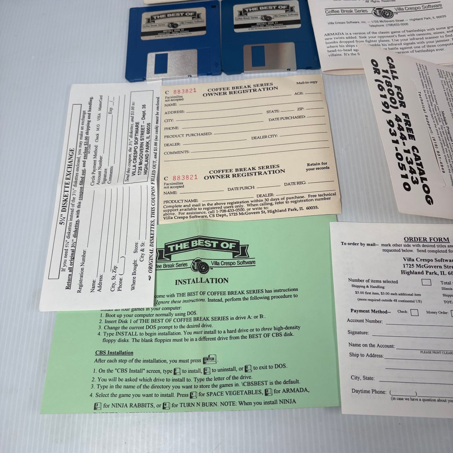 The Best of Coffee Break Series Big Box PC Ninja Rabbits Space Vegetables Armada