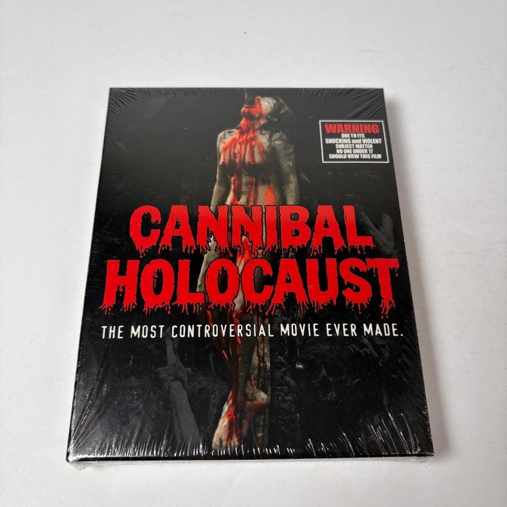 Cannibal Holocaust 3-Disc Deluxe Edition Blu-ray + CD Grindhouse Releasing Seale