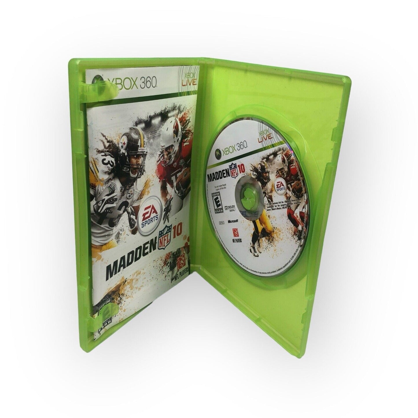 MADDEN NFL 10 Xbox 360 Complete CIB