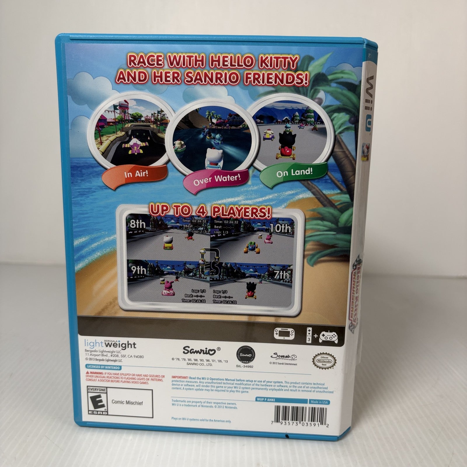 Hello Kitty Kruisers with Sanrio Friends - Nintendo Wii U (NTSC-U) ESRB E, Up to