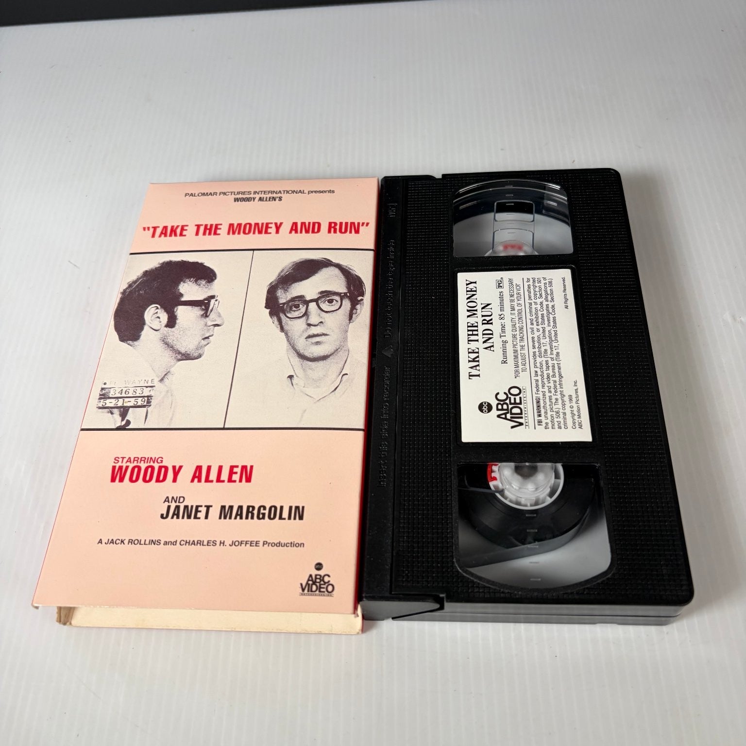 Take The Money And Run VHS 1969 Comedy Original Release ABC Video