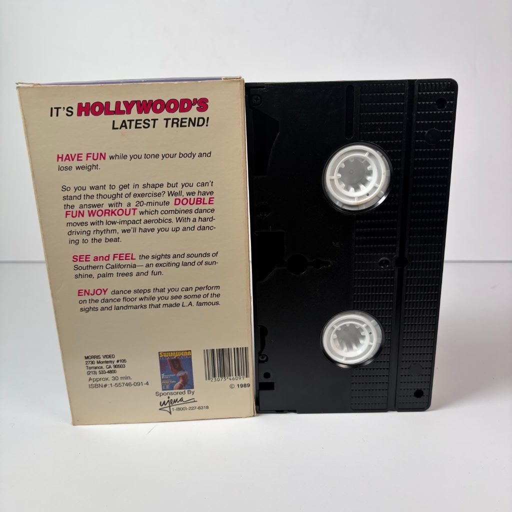 L.A. Body Works VHS 1989 Morris Video Aerobic Dance Workout Fitness Exercise