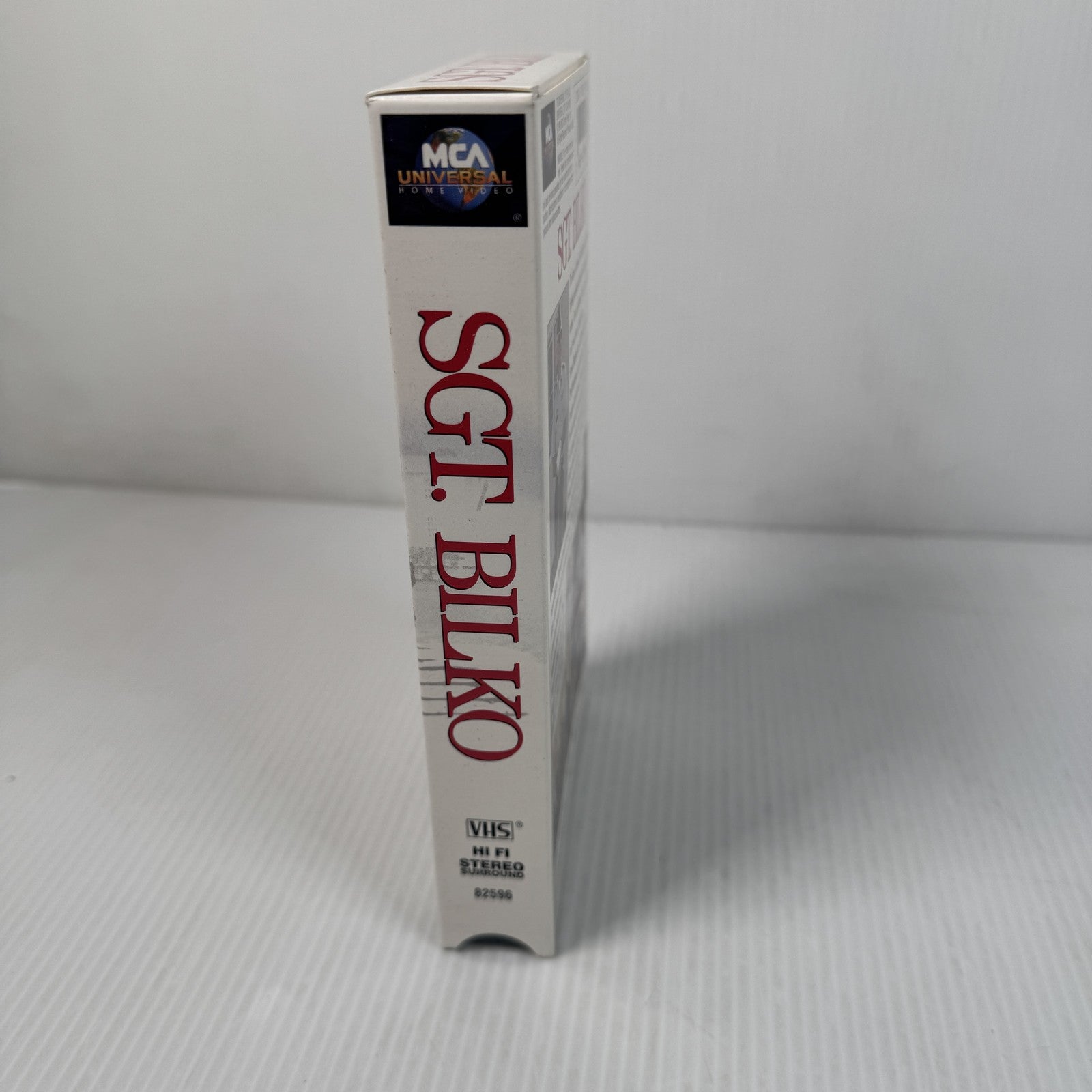 Vintage Sgt. Bilko VHS Movie Steve Martin Comedy 1996 MCA Universal Home Video